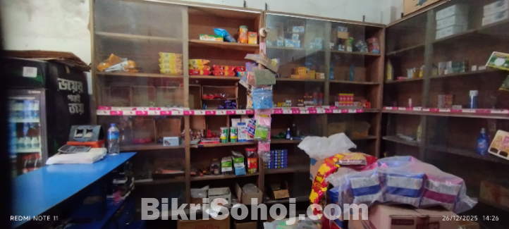 সস্তায় দোকানের তাক ও কাউন্টার বিক্রি হবে